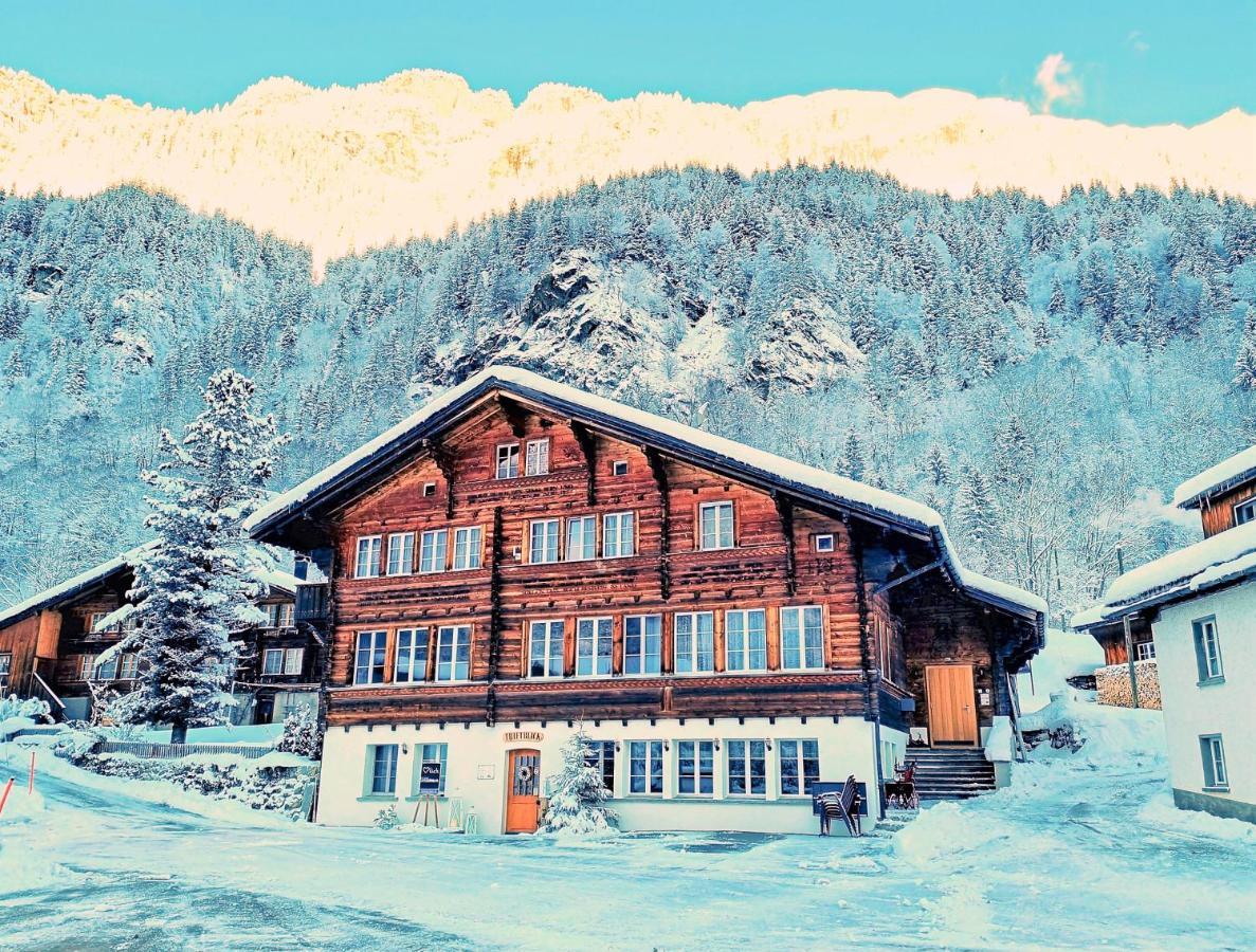 Triftblick Bed & Breakfast Gadmen Екстериор снимка